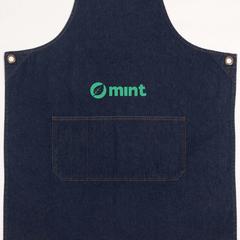East Village Denim Bib Apron