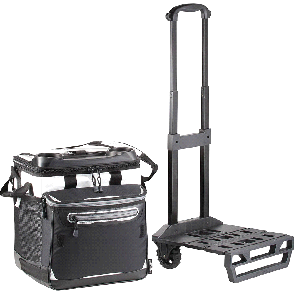 Arctic Zone Titan Deep Freeze Rolling Cooler w/ Cold Block