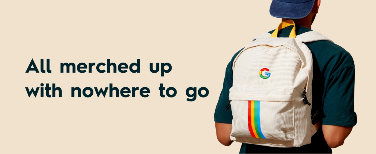 All merched up with nowhere to go 