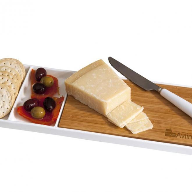 B6009_natural Party Plate & Chopping Board