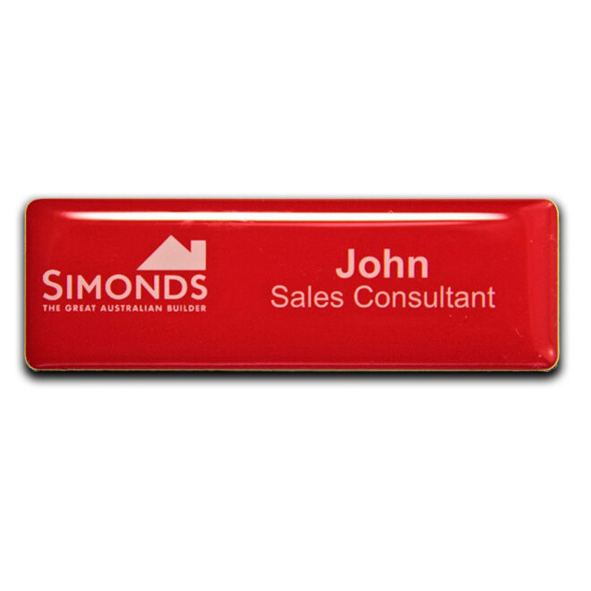 Classic Name Badge 76 x 25mm