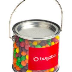 Medium PVC Bucket with Skittles 400g