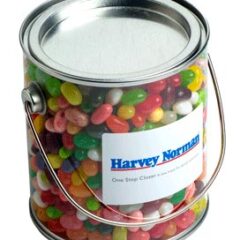 Big PVC Bucket with JELLY BELLY Jelly Beans 850g