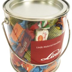 Big PVC Bucket with Allen's Wrapped Lollies 500g