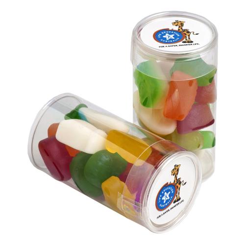 Pet Tube Filled with Mixed Lollies 95G