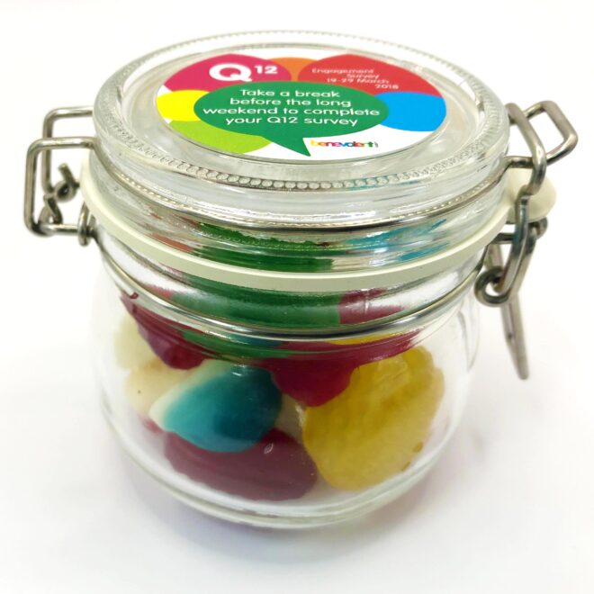 Small Canister with Christmas Mixed Lollies
