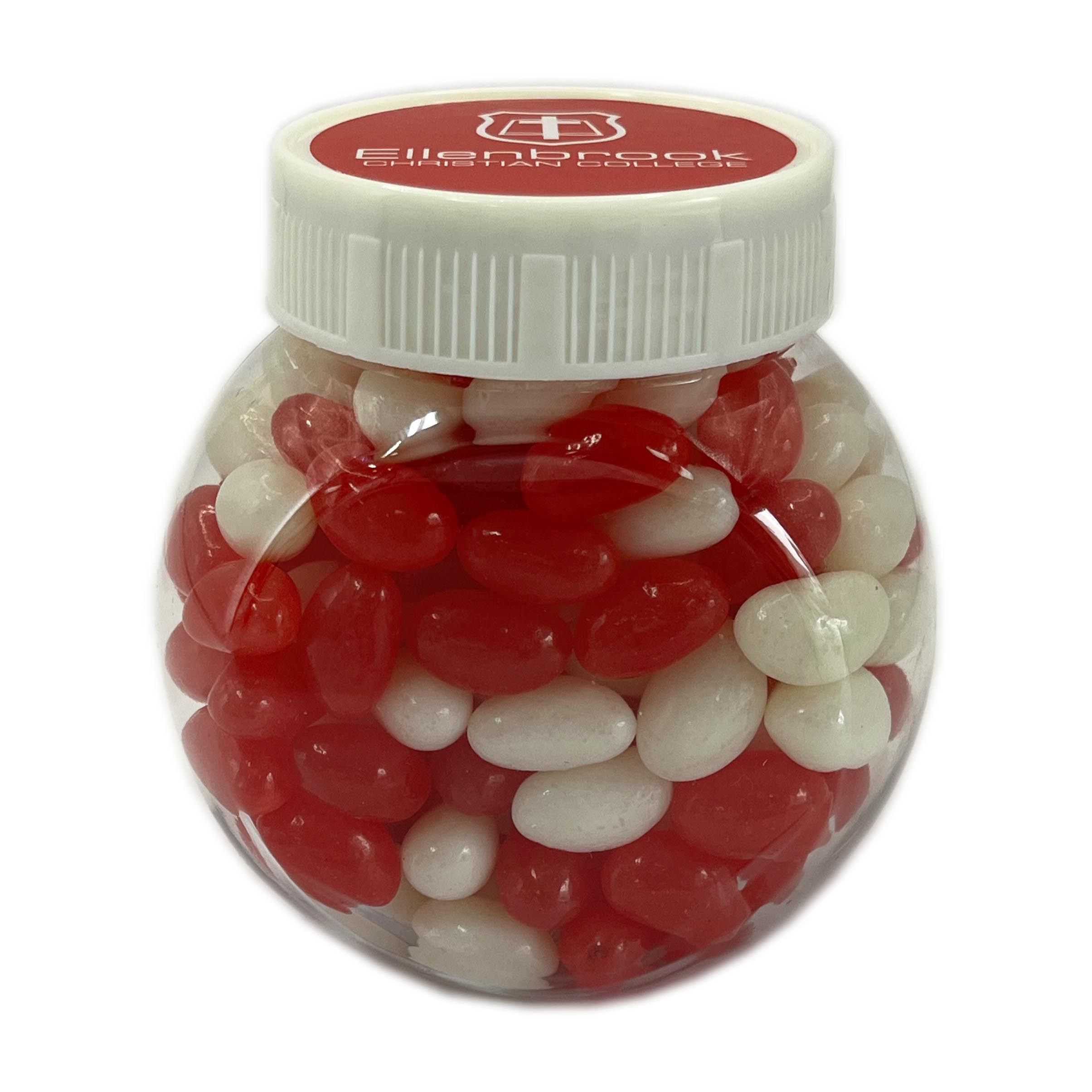 Plastic Jar filled with CHRISTMAS Jelly Beans 170g