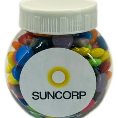 Plastic Jar with Choc Beans 170g