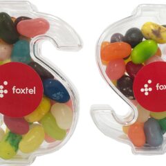 Acrylic Dollar with JELLY BELLY Jelly Beans 40g