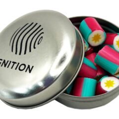 Candle Tin with Rock Candy 40g