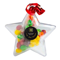 Acrylic Star with Skittles 50g