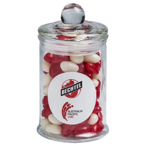 Small Apothecary Jar Filled with Jelly Beans 115g