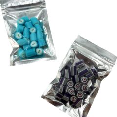 Silver Zip Lock Bag with Rock Candy 40g