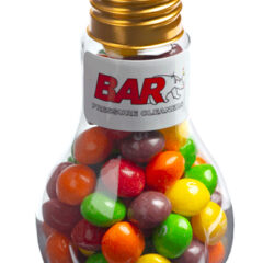 Light Bulb with Skittles 100g