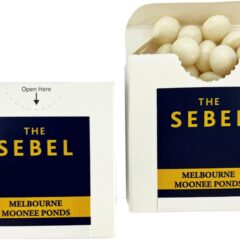 Flip Lid Cardboard Box with Chewy Mints 50g