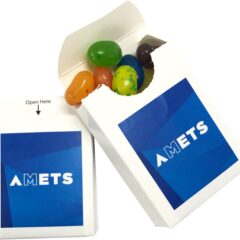 Flip Lid Cardboard Box with JELLY BELLY Jelly Beans 25g