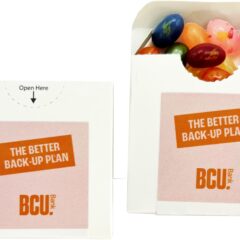 Flip Lid Cardboard Box with JELLY BELLY Jelly Beans 50g