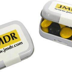 Small Rectangle Tin with Choc Beans 30g