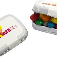 Small Rectangle Tin with Chewy Fruit 30g