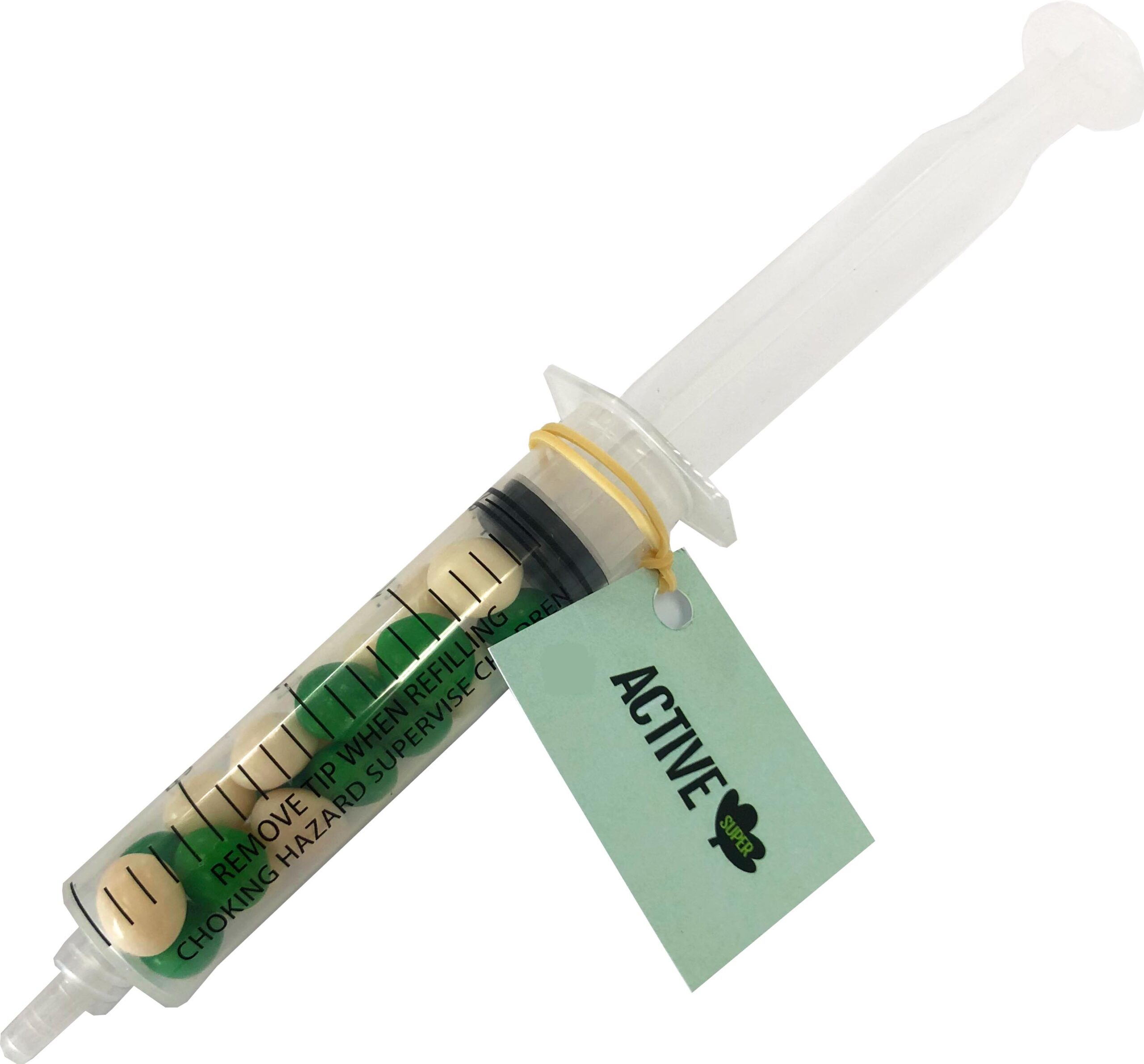 Syringe with Chewy Fruit 20g