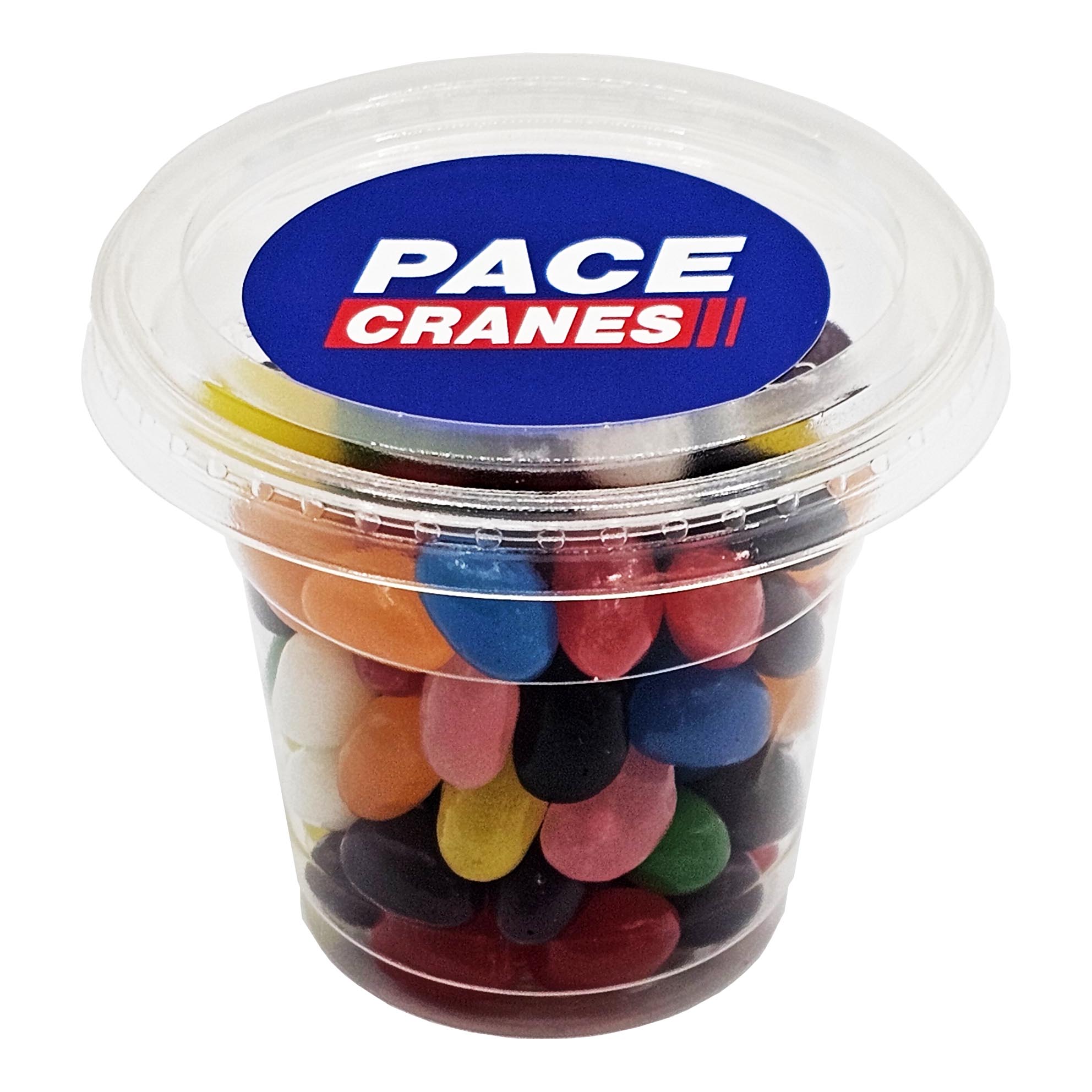 Tub filled with Mini Jelly Beans