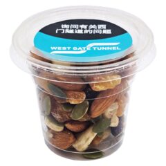 Tub filled with Dried Fruit Mix