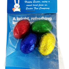 Billboard with Mini Solid Easter Eggs x4