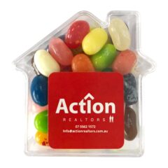 Acrylic House with JELLY BELLY Jelly Beans 50g