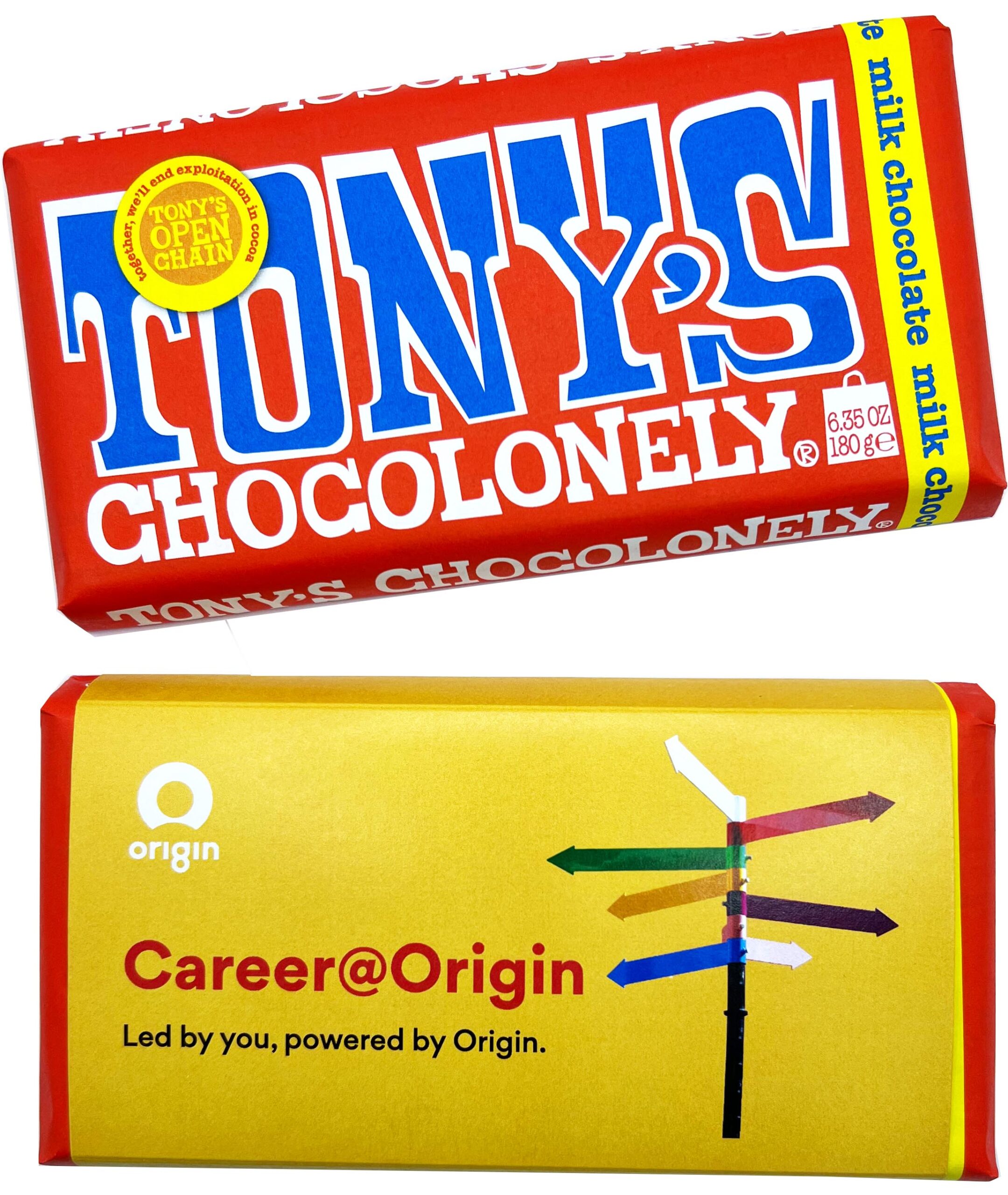 Tony’s Chocolonely 180g with Sleeve