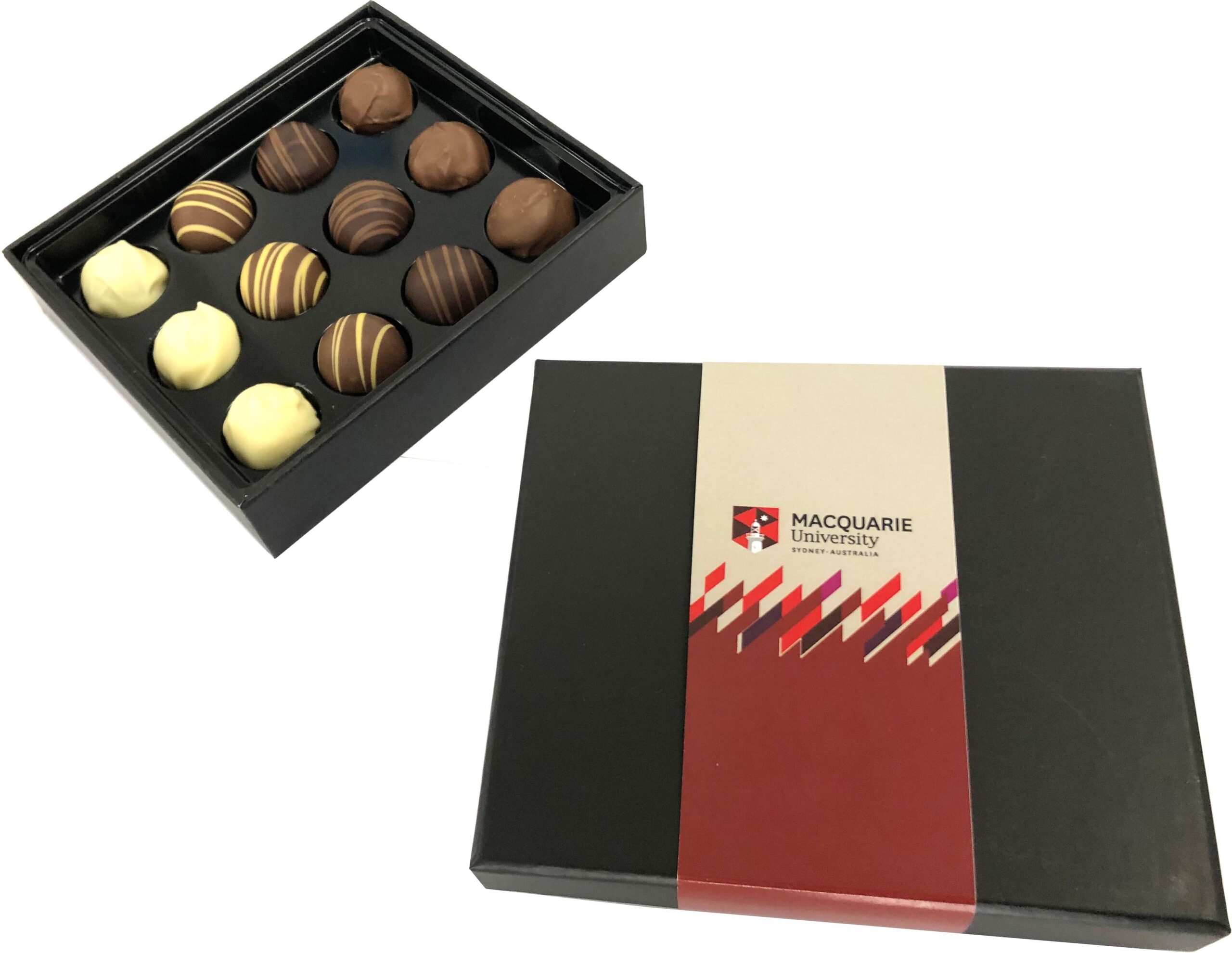 12 Pack Choc Box Assorted TRUFFLES