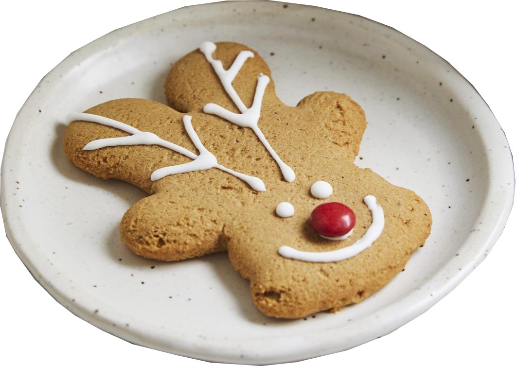 Gingerbread Reindeer Cookie