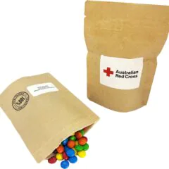 Compostable Bag filled with M&Ms 50g