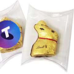 Pillow Pack with Gold 10g Lindt Bunny