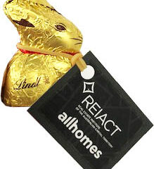 10g Gold Lindt Bunny with Tag