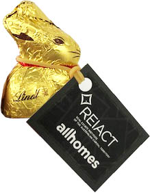 10g Gold Lindt Bunny with Tag