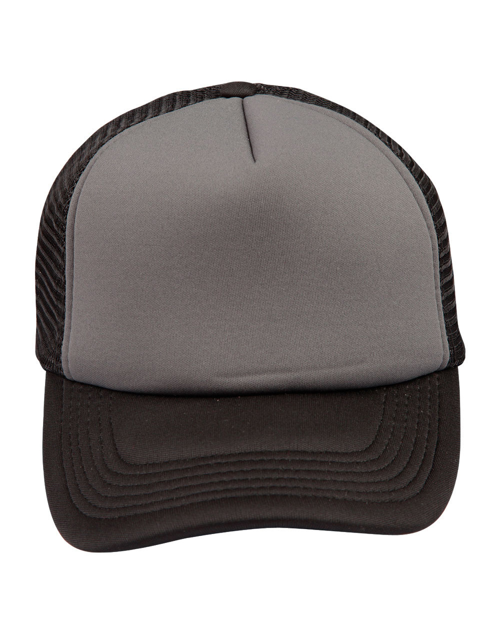 gray trucker hat