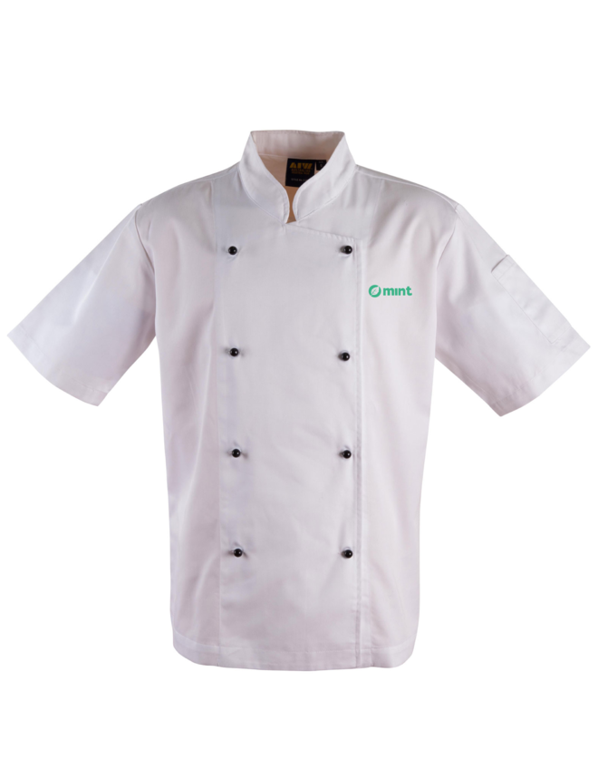 CJ02 Chef’s Short Sleeve Jacket