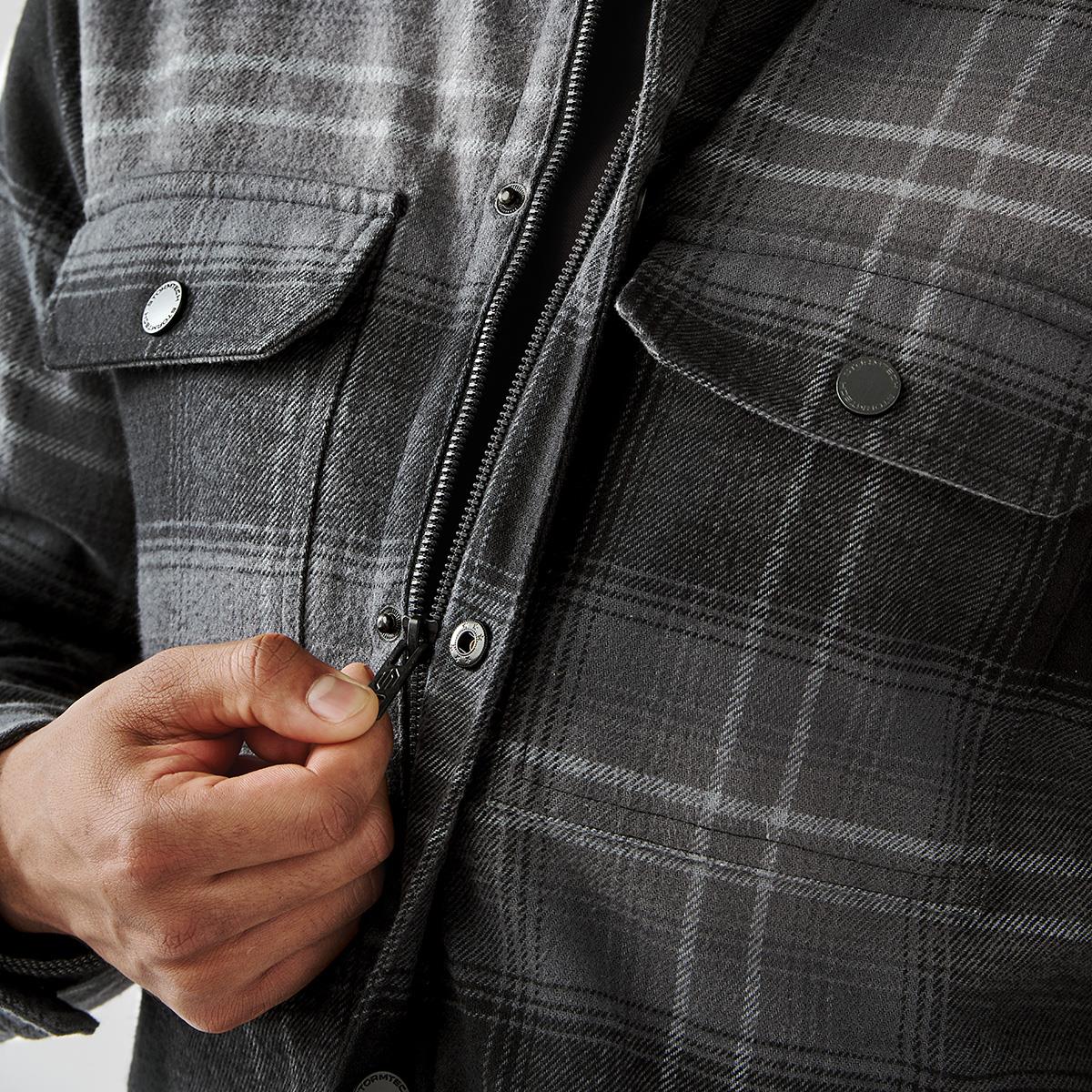 Men’s Highland Sherpa Lined Plaid Jacket