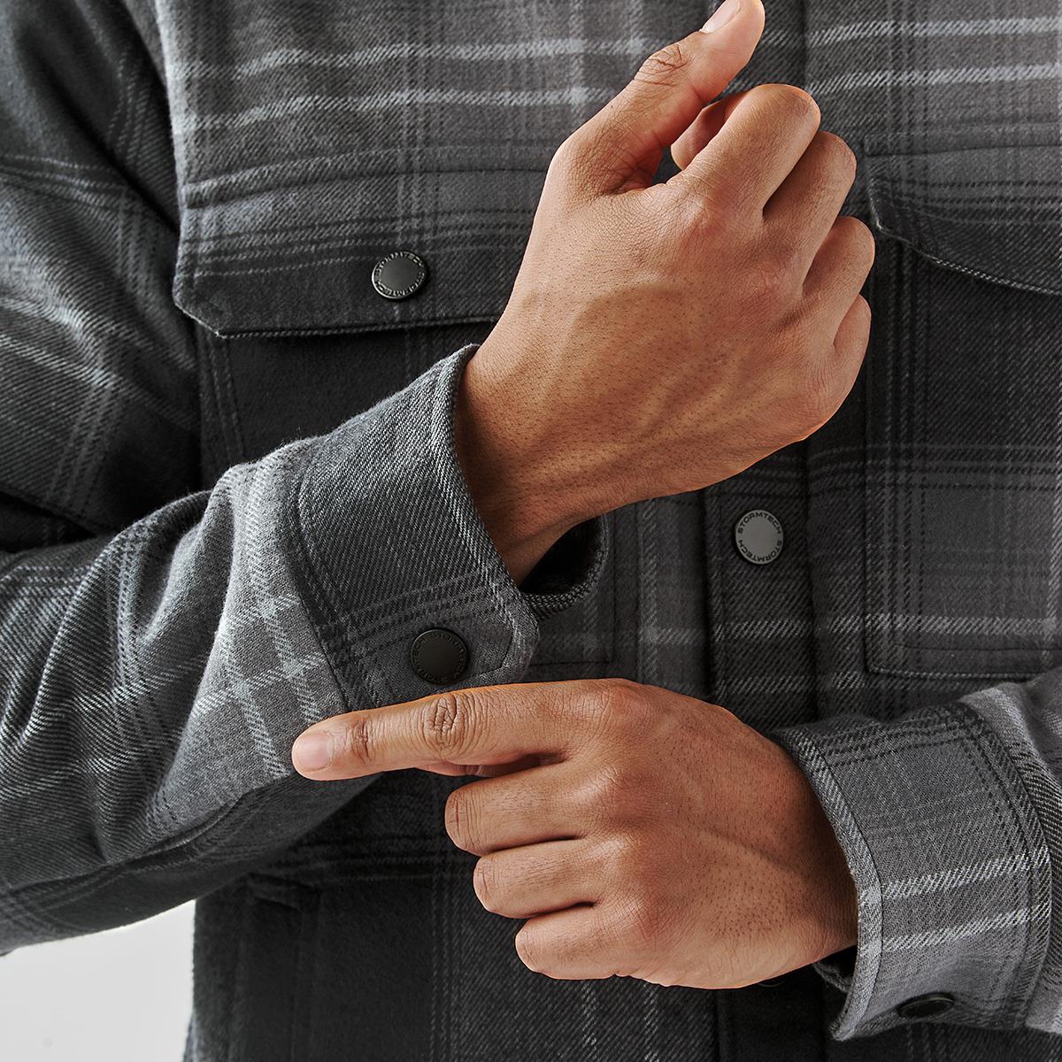 Men’s Highland Sherpa Lined Plaid Jacket