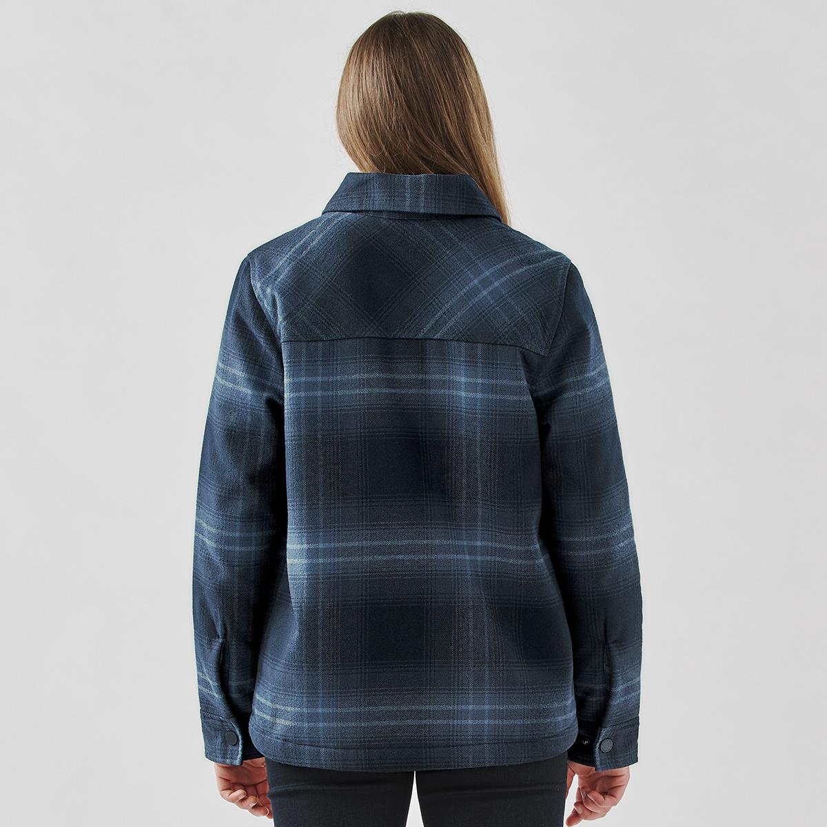 Women’s Highland Sherpa Lined Plaid Jacket