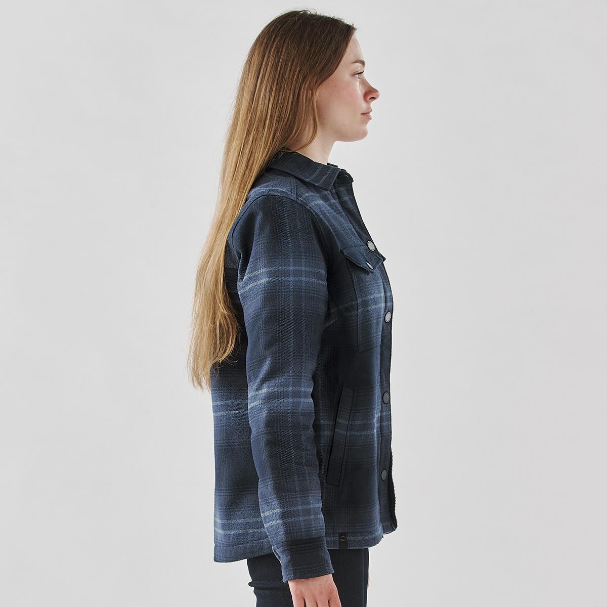 Women’s Highland Sherpa Lined Plaid Jacket