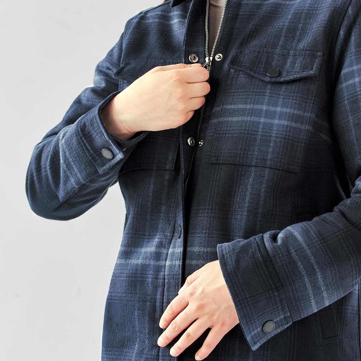 Women’s Highland Sherpa Lined Plaid Jacket