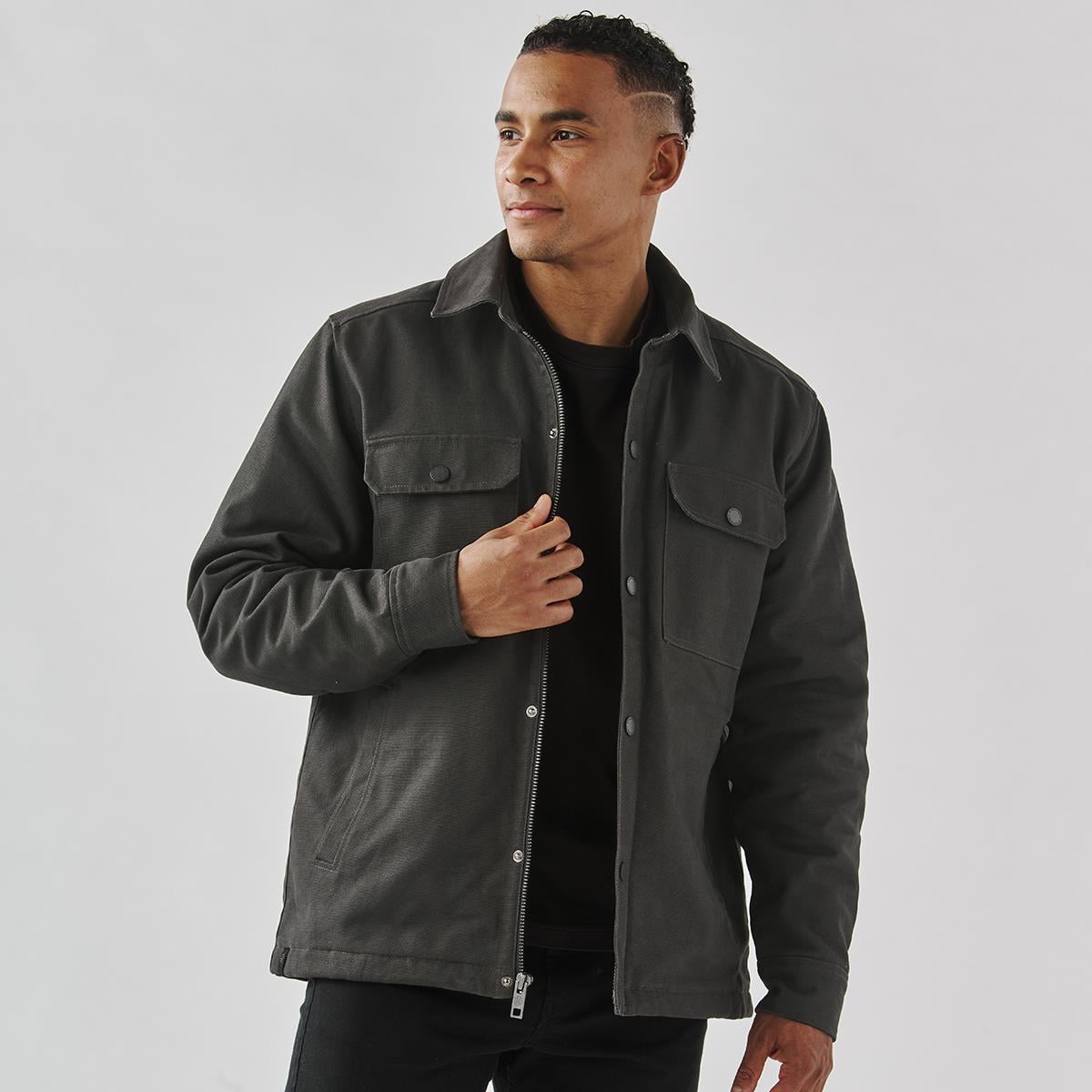 Men’s Oxide Sherpa Lined Canvas Jacket
