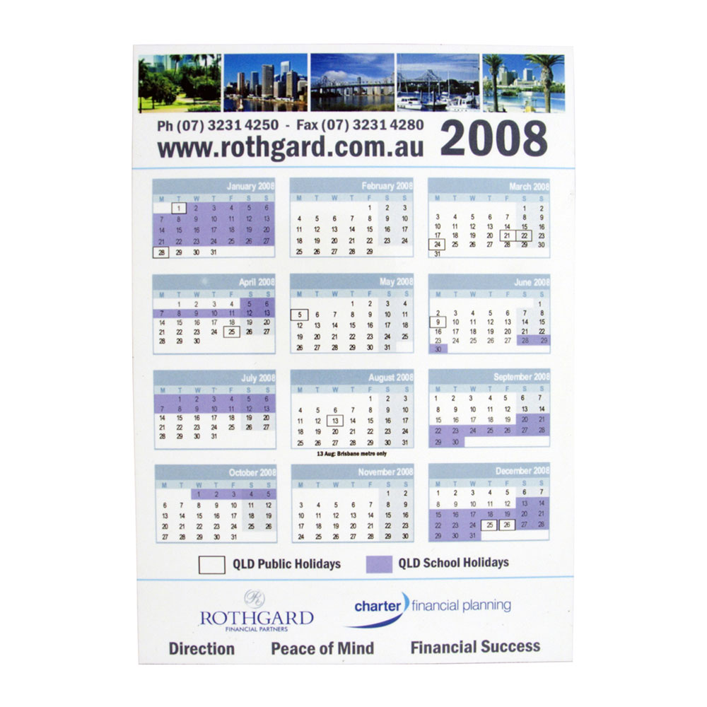 Tab Calendar Good Things Australia