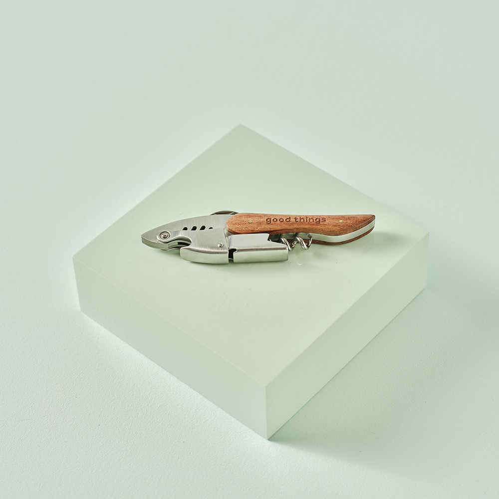 Christmas_BottleOpener Wine Bottle Carrier with Bottle Opener