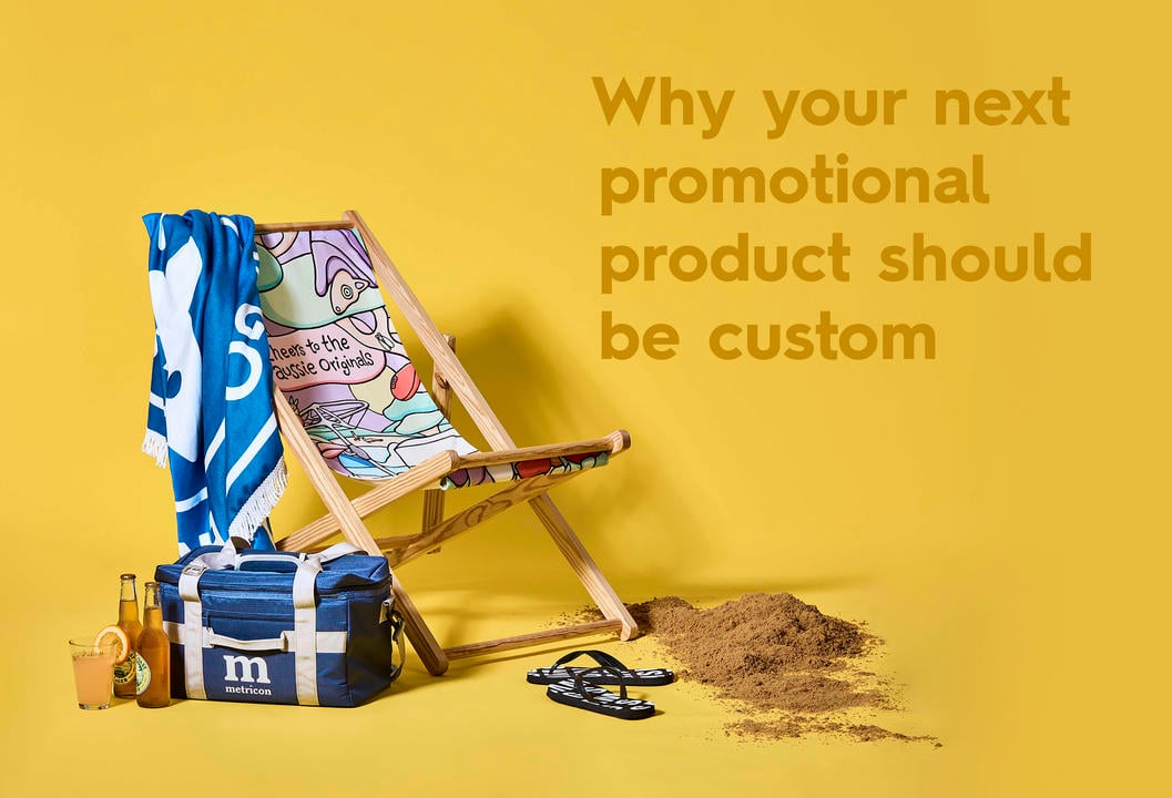 Understand the difference between stock and custom merchandise [and why custom is the way to go]