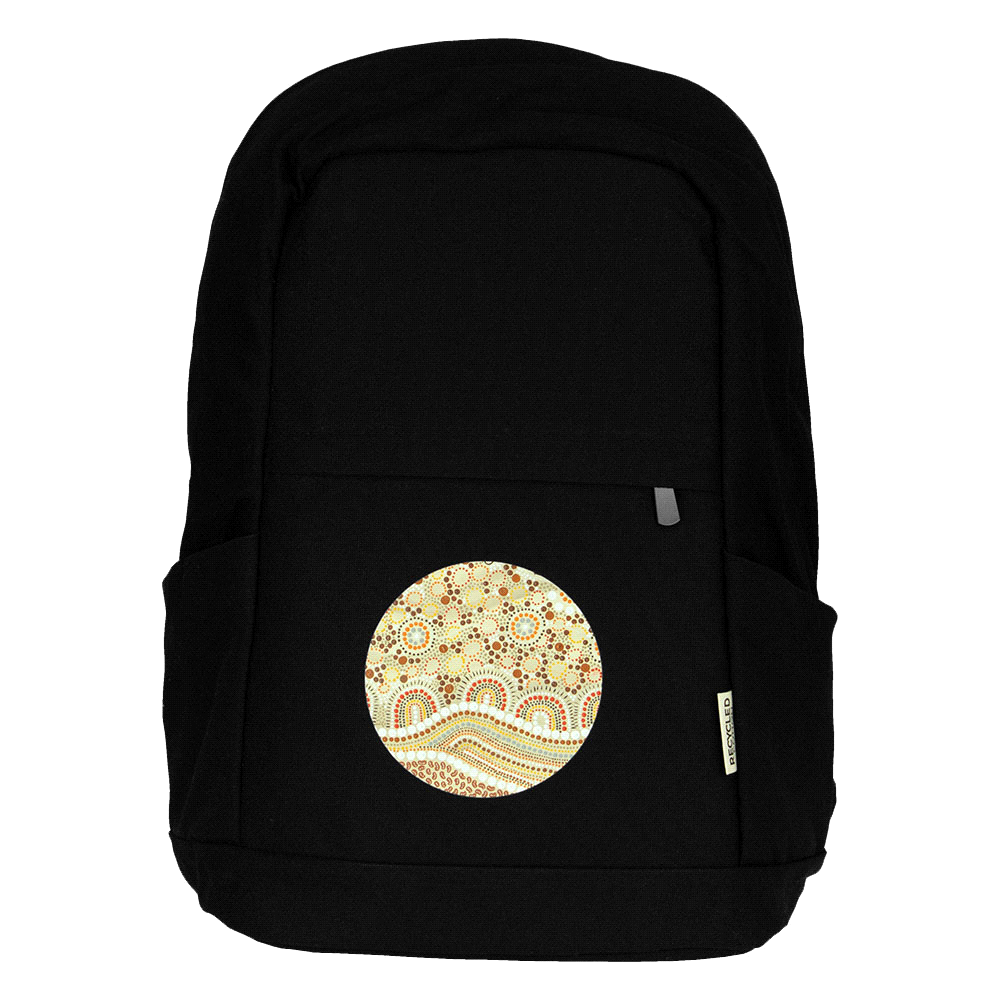 Darani GRS Recycled Canvas Anti-Theft 15″ 21L Laptop Backpack