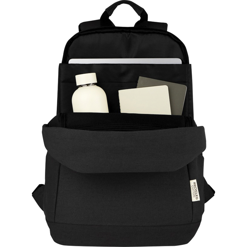 Darani GRS Recycled Canvas Anti-Theft 15″ 21L Laptop Backpack