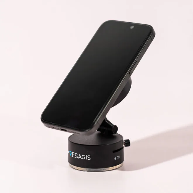 Recycled ABS Vacuum Suction Magnetic Phone Stand