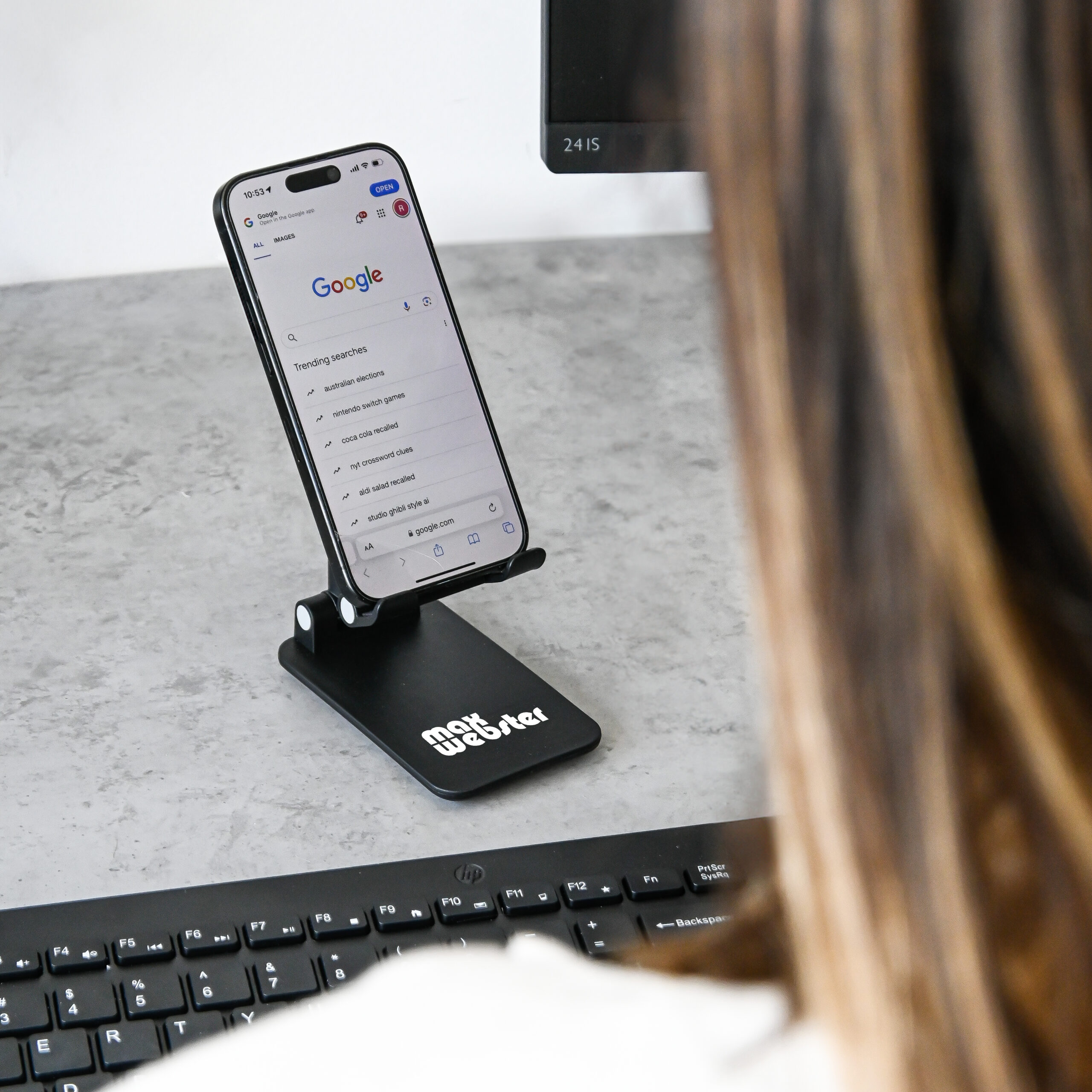 Folding Desktop Mobile Phone Tablet Stand